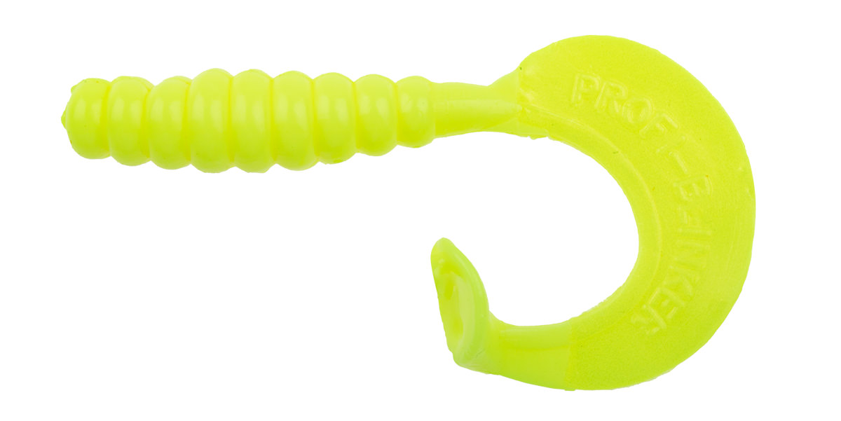 ProfiBlinker Turbotail Größe A/0 3cm Feuer-Gelb / Neon-Gelb / 10er Pack 