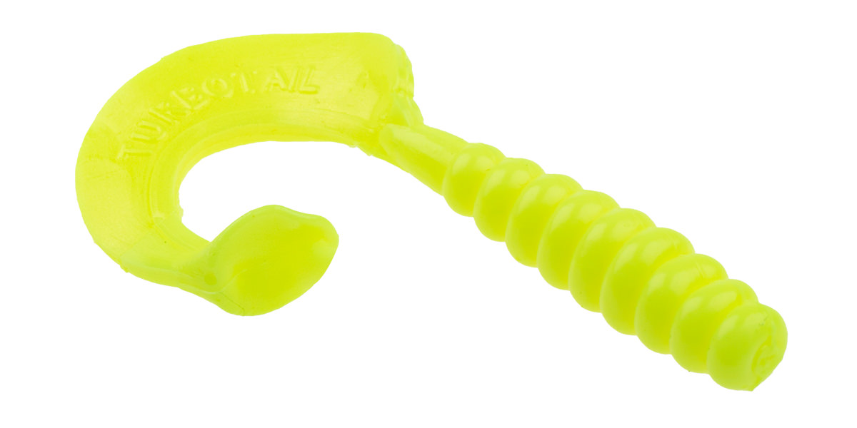 ProfiBlinker Turbotail Größe A/0 3cm Feuer-Gelb / Neon-Gelb / 10er Pack 