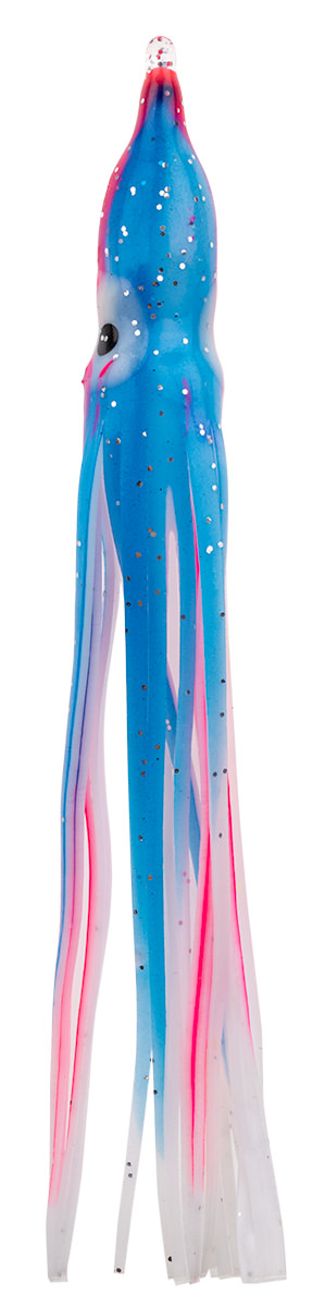 ProfiBlinker Octopus Größe 5cm perl-blau / 7er Pack 