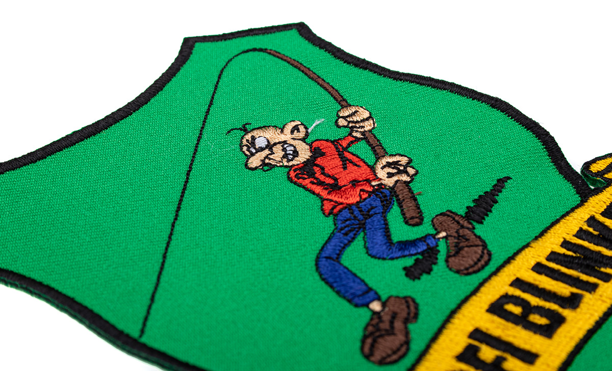 ProfiBlinker Aufnäher hellgrün Original-Logo 
